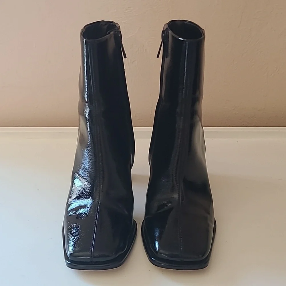 Sam Edelman Irie 2 Bootie in BlackSam Edelman Black Patent Leather Size 8.5 - Picture 2 of 14